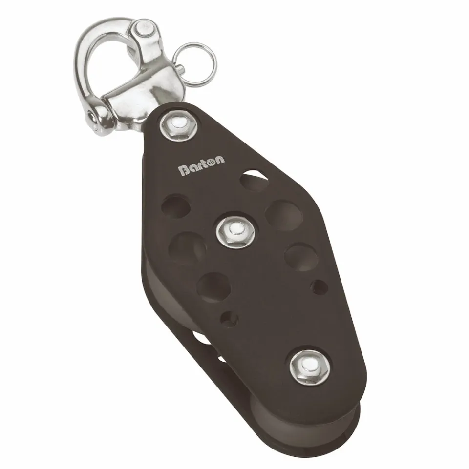 barton-marine-size-5-fiddle-block-38-64-mm-plain-bearing-mit-snap-shackle image 1