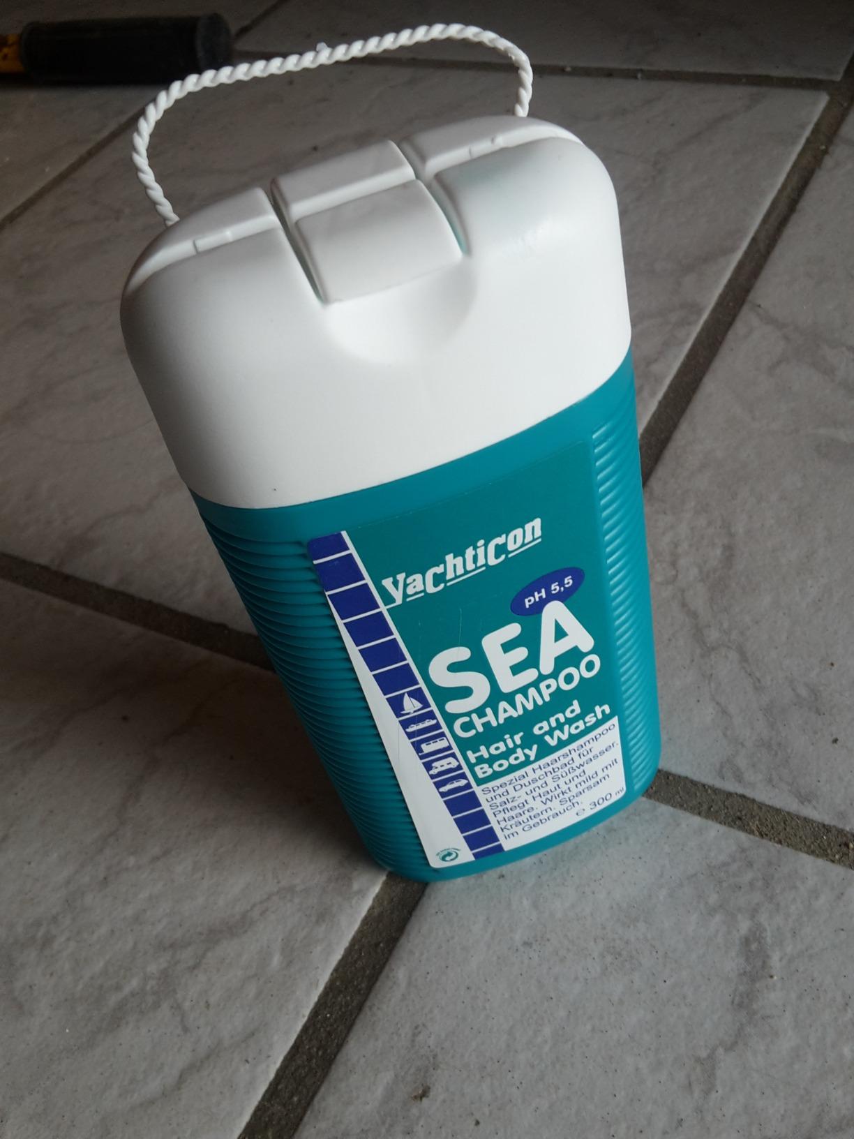 Gutes 2-in-1 für die Dusche auf dem Boot