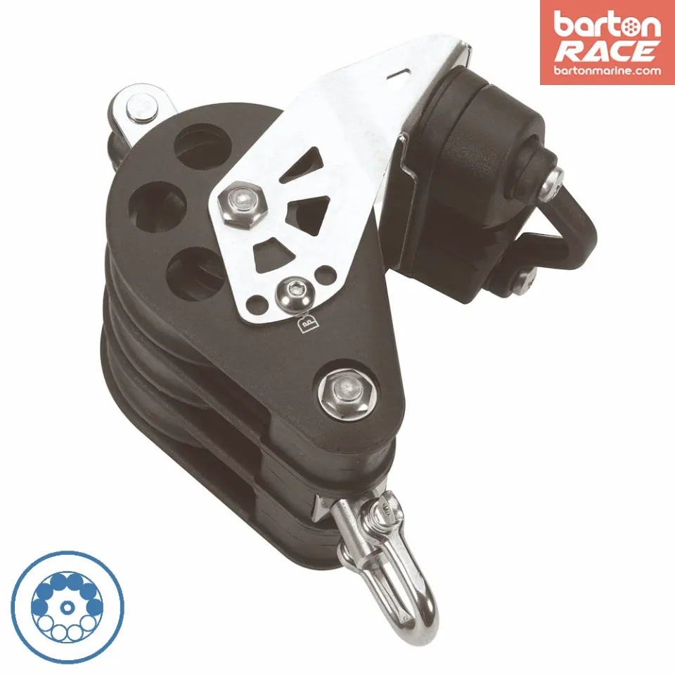 barton-marine-size-5-54mm-kugellager-block-dreifach-mit-wirbel-und-becket-cam-cl image 1