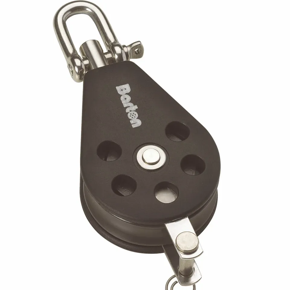 barton-marine-size-1-30-mm-gleitlager-pulley-block-single-swivel-becket image 1