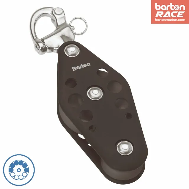 barton-marine-size-5-38-64mm-ball-bearing-fiddle-block-mit-snap-sh-kel image 1