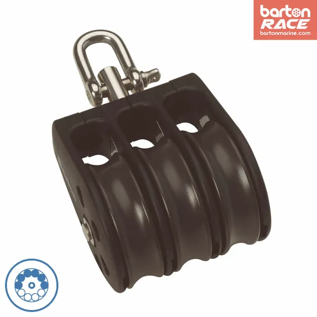 barton-marine-size-1-30mm-kugellager-block-tripel-block-mit-wirbel image 1