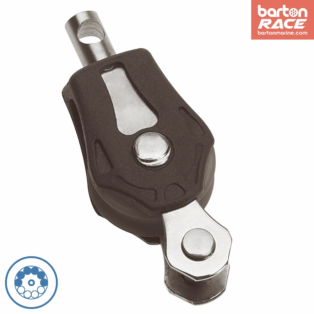 barton-marine-size-0-block-20mm-kugellager-doppelt-mit-festem-auge image 2