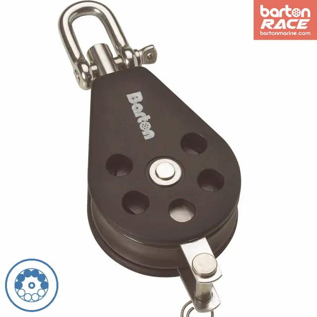 barton-marine-size-1-30mm-kugellager-block-einfacher-block-mit-wirbel-und-becket image 1
