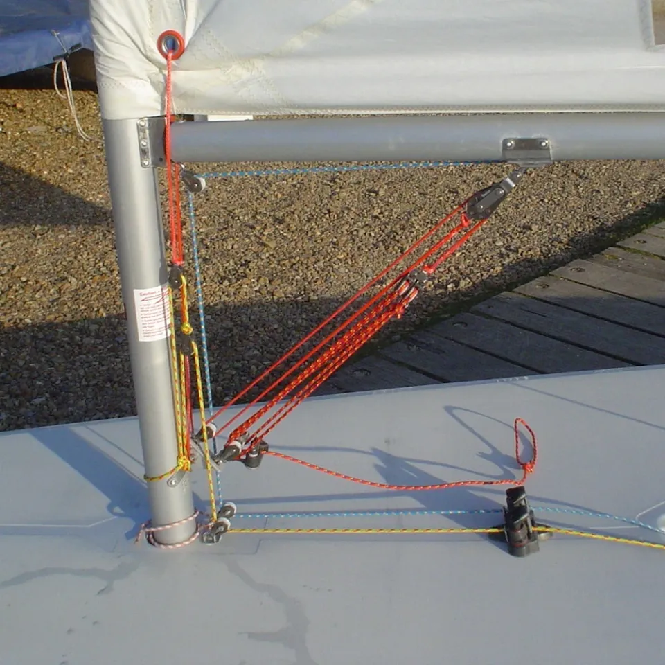 barton-marine-laser-replica-cunningham-set-trimm-assembly-f-r-laser-segel image 1