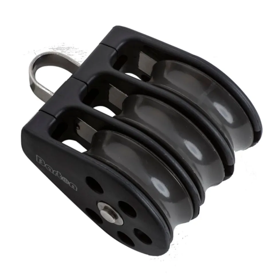 barton-marine-size-2-35mm-plain-bearing-block-triple-mit-festem-auge image 1